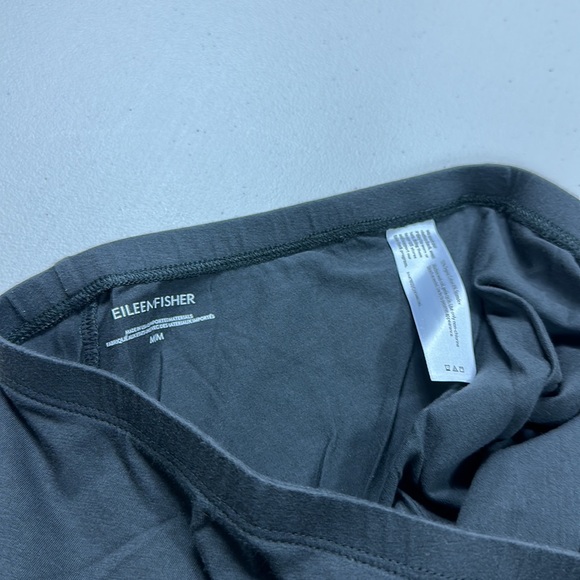 EILEEN FISHER Dark gray leggings SIZE M - Picture 3 of 3